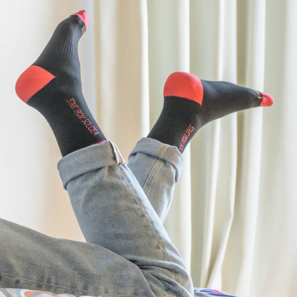Solidea Socks For You Bamboo FLY Happy Red New